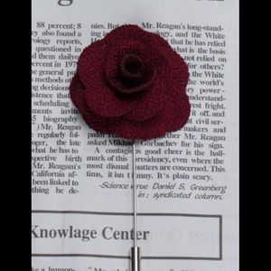 Fabric Flower Brooches Men/Women Brooch Pin